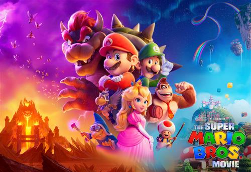 super mario bros movie cover